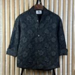 Premium Embossed Drop Shoulder Boxy Fit Shirt