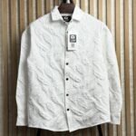 Premium Embossed Drop Shoulder Boxy Fit Shirt