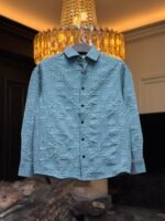 Premium Embossed Drop Shoulder Boxy Fit Shirt